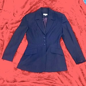 BEBE 3 button blue  Blazer